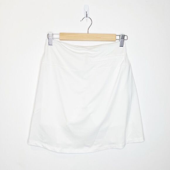 Nike Dri-FIT UV Victory 17” Golf Skirt White A-Line Tennis PGA Tour Women's XS - Picture 5 of 7